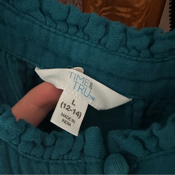 Teal Sleeveless Maxi Dress - Picture 3 of 3